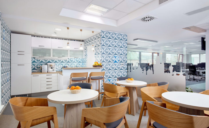 Fit-out wykonany w zajmowanych pomieszczeniach