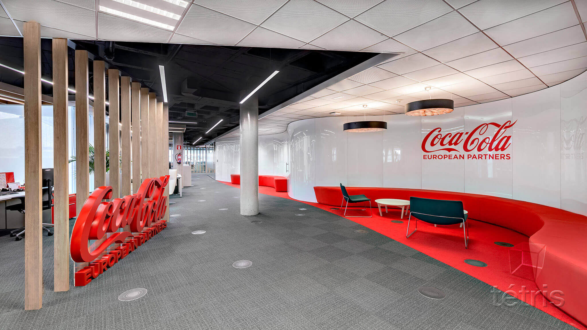 Coca-Cola: Office Fit-Out - Tétris-db