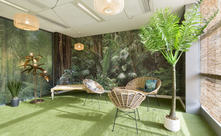 A new flex-office working environment