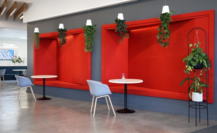 Original collaborative workplace for global digital agency