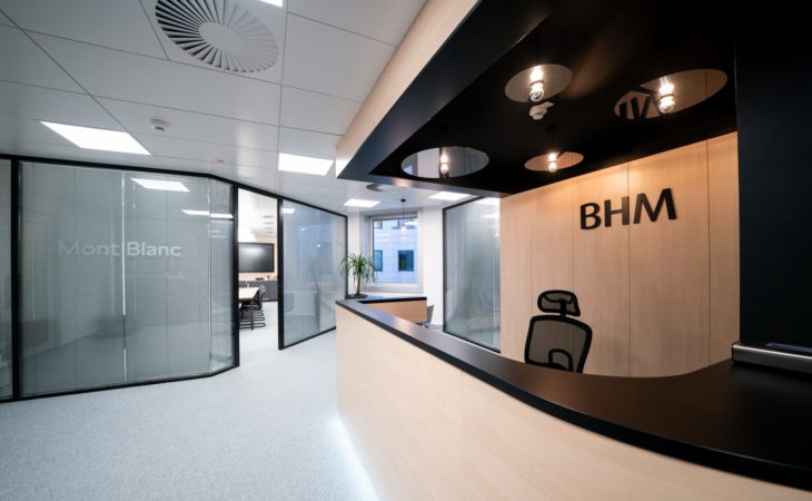 BHM Design+Build office