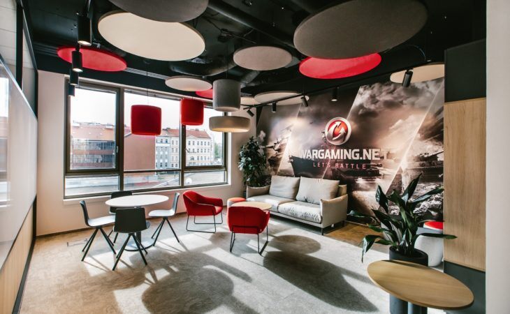 Office fit-out for Wargaming.net