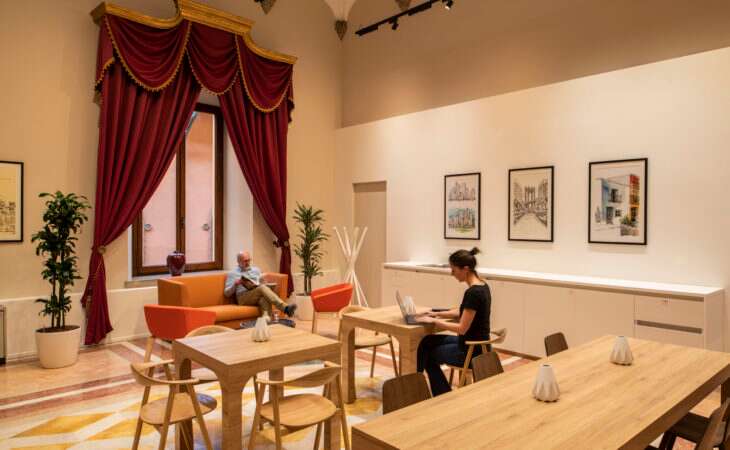 A flexible working space with a timeless atmosphere