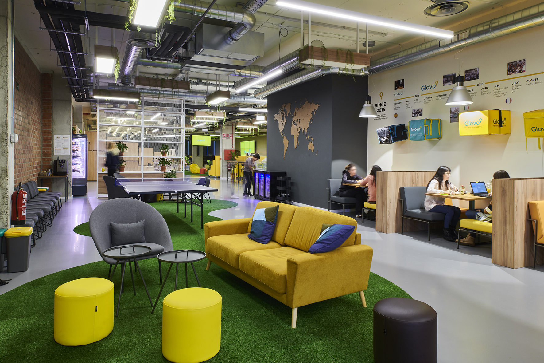 Glovo offices in Barcelona, Spain