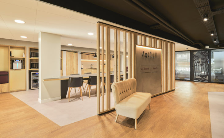 New sober spaces for Agili 3F