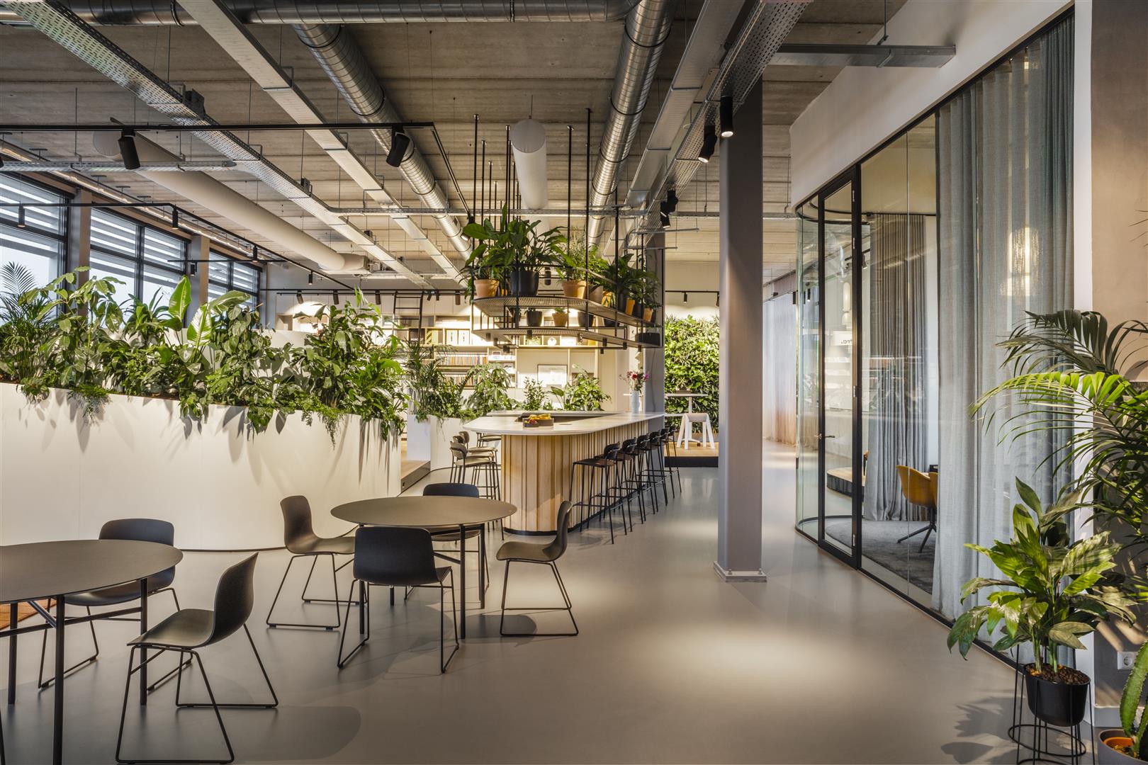 Experiencing the outdoors inside at the InteriorWorks office in Amsterdam, The Netherlands (photo credit: Rick Geenjaar)