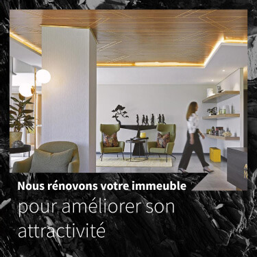 Nous rénovons votre immeuble pour améliorer son attractivité