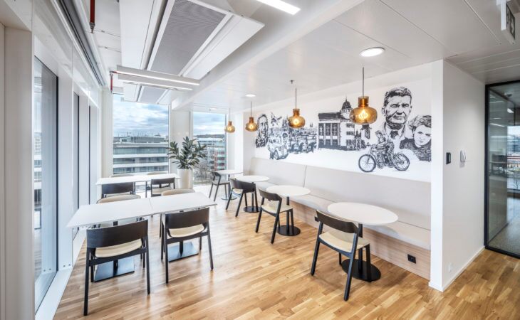 Employee wellbeing at the heart of an office design