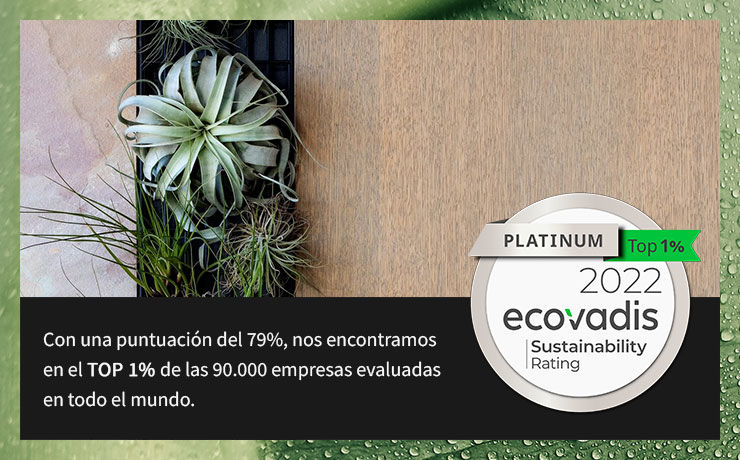 Tetris ha obtenido la certificación EcoVadis Platinum 2022 con una puntuación de 79/100, premiando a la empresa por su rendimiento en materia de sostenibilidad.
