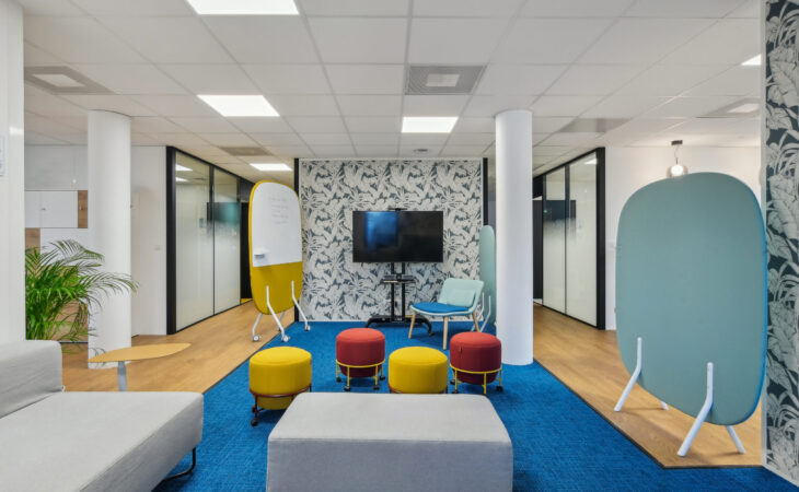Dynamic layouts and new ways of working for this pilot agency