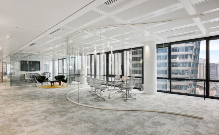 Fitting-out a workspace in a La Défense tower