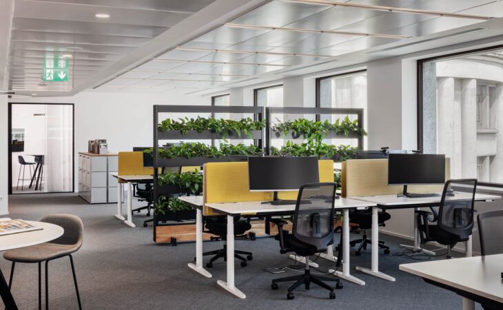 A dynamic office that supports different ways of working