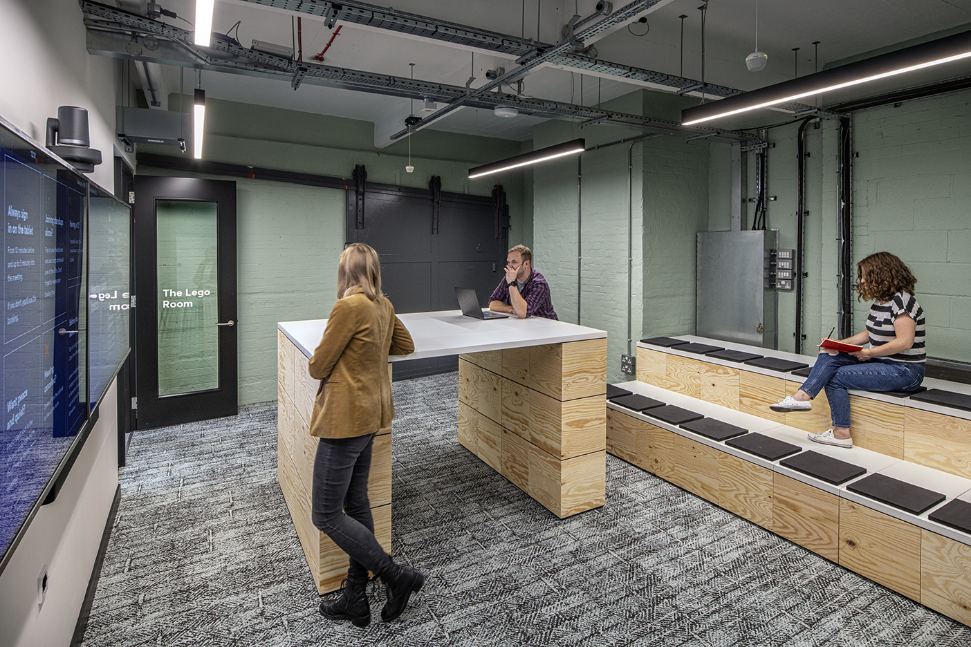 Connected workplace of the future for fintech company, Wise, United Kingdom