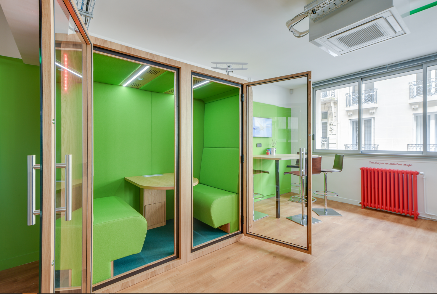 Renovation and modernisation of SIAE spaces, Paris, France