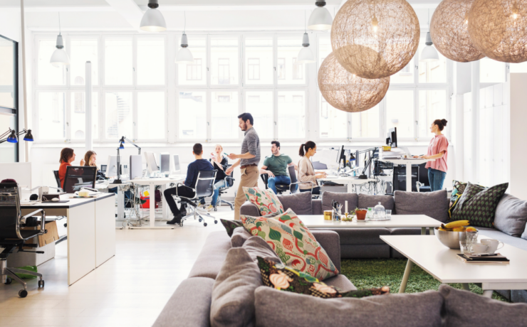 La nueva vida laboral: Cómo el mobiliario de oficina involucra a los empleados