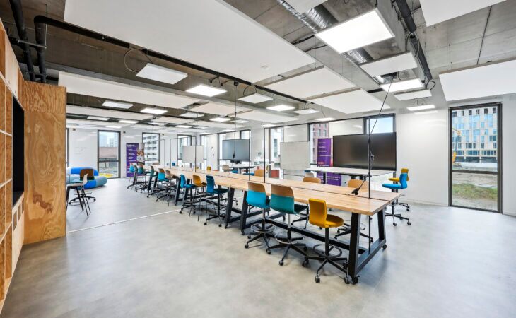 Learning spaces designed for engineers