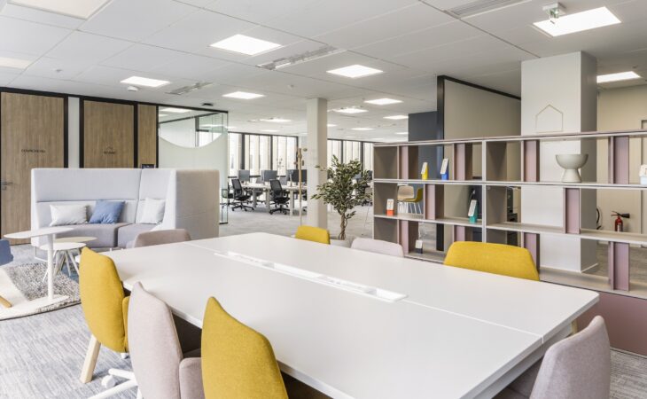 Tétris fits out the Capgemini spaces at Le Bourget du Lac