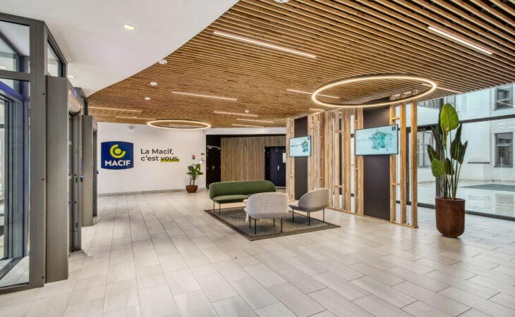 Fit-out of a building of MACIF headquarters