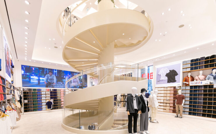 Tétris Italia realizza il fit-out del nuovo flagship store di Uniqlo a Roma in Galleria Alberto Sordi