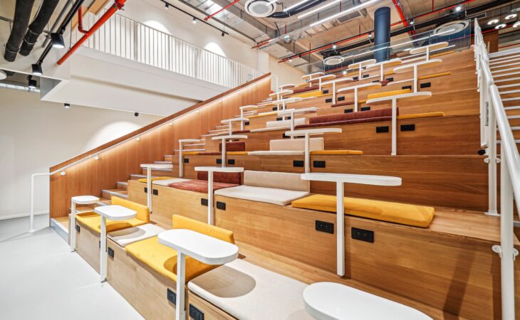 Design of a coworking space in Lyon’s latest high-rise building