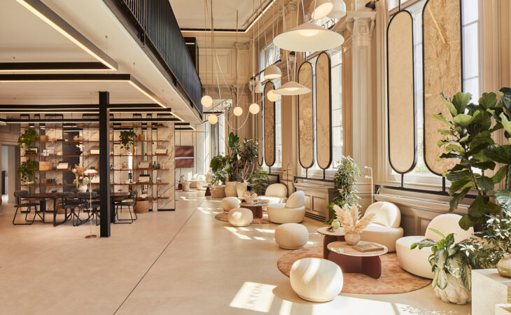 Victorian heritage meets modern London showroom design innovation