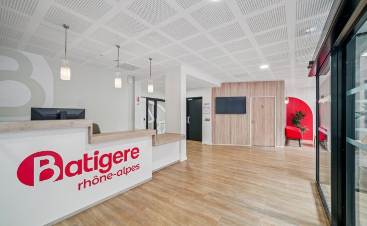 Le réaménagement responsable du siège régional de BATIGERE