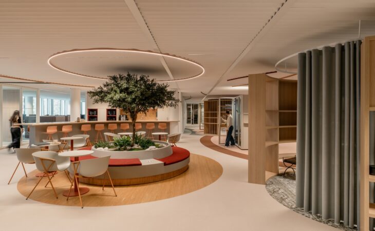A sustainable and collaborative office fit-out inspired by permaculture