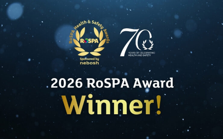Tétris Italia premiata con il RoSPA Gold Award 2026 per la salute e sicurezza sul lavoro