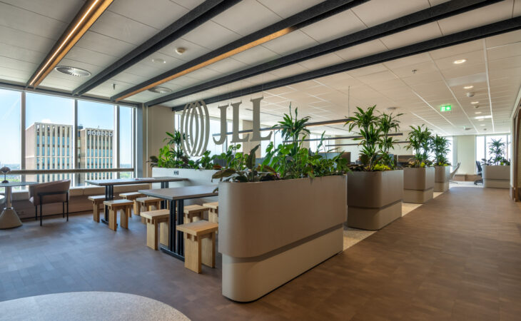 Tétris ontwerpt duurzame werkomgeving voor JLL Rotterdam in de Millennium Tower