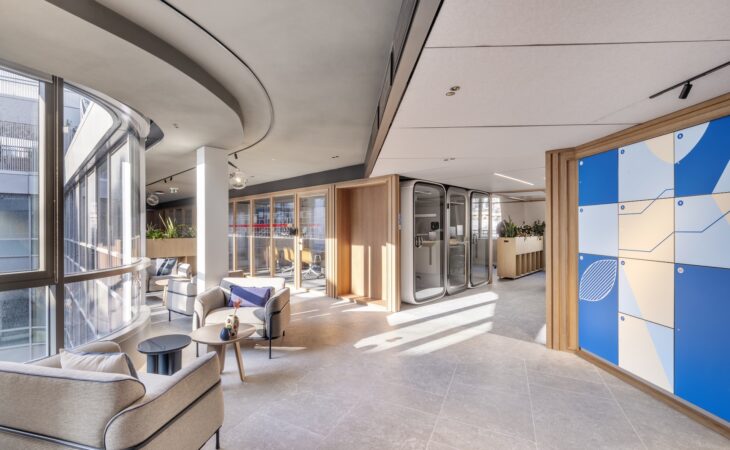 Fit-out works for LinkedIn headquarters in Paris