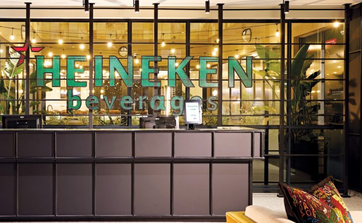 Hospitality-Inspired Office Design: Heineken Beverages’ Johannesburg Flagship 